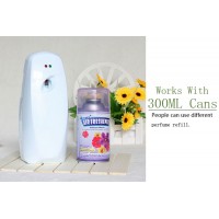 New 2020 Battery Operated Wall Mounted Scent Air Freshener Device Automatic 250ml Spray Cans Aerosol Dispenser